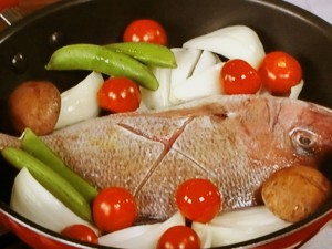 Nhkきょうの料理 たいの簡単アクアパッツァ のレシピby大原千鶴 4月日 おさらいキッチン