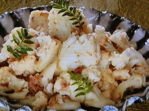 【おかずのクッキング】カリフラワー土佐煮のレシピ・笠原将弘