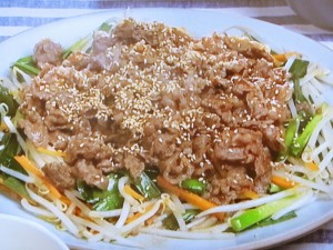 【キューピー３分クッキング】牛肉の焼き肉味炒めのレシピ・小林まさみ