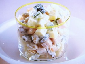 【上沼恵美子のおしゃべりクッキング】ヨーグルトサラダのレシピ・上沼恵美子・小池浩司