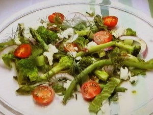 【ZIP！速水もこみちのMOCO''Sキッチン】もこみち流　グリーンサラダ〜アンチョビドレッシングのレシピ・速水もこみち