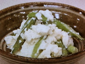 【キューピー３分クッキング】豆腐の塩麹漬けのレシピ・真藤舞衣子