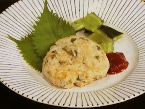【きょうの料理】青じそたっぷりチキンバーグのレシピ・本田明子