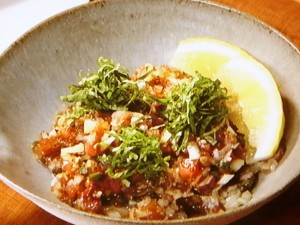 【きょうの料理】かつおの青じそタルタルのレシピ・本田明子