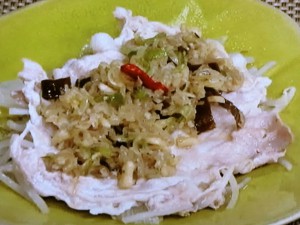 【きょうの料理】蒸し豚と野菜のみょうがじょうゆのレシピ・河合真理