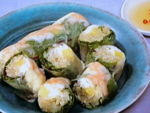 【きょうの料理】昆布酢もやしの生春巻のレシピ・井澤由美子