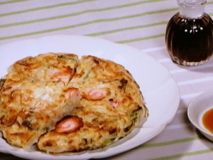 【きょうの料理】もやしのお好み焼きのレシピ・飛田和緒