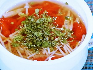 【あさイチ】トマトとえのきのスープのレシピ・ヤミー・解決！ごはん