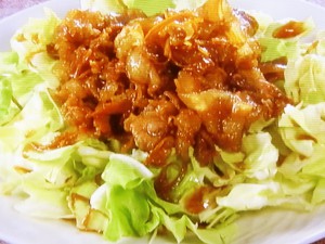 【きょうの料理ビギナーズ】ちぎりキャベツの豚バラ甘辛ソースのレシピ・河野雅子