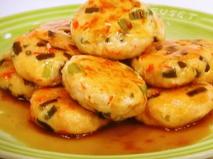 【ノンストップ】ぽりぽり食感♪にんにくの芽のつくねのレシピ・三ツ星シュフの食ナビ