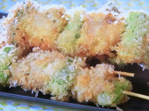 【きょうの料理ビギナーズ】アスパラと豚こまの串カツのレシピ・河野雅子