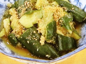 【あさイチ】たたき きゅうりのレシピ・杵島直美・解決！ごはん