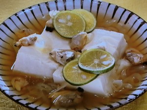 【おかずのクッキング】あさりだし豆腐のおひたしのレシピ・笠原将弘