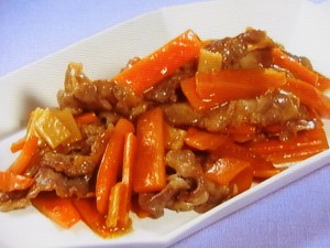 【きょうの料理ビギナーズ】にんじんと豚肉の甘酢炒めのレシピ・河野雅子