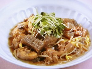 【上沼恵美子のおしゃべりクッキング】こんにゃくと鶏の煮込みのレシピ・上沼恵美子・石川智之