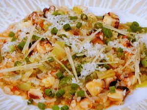 【ノンストップ】タコと春野菜の簡単リゾットのレシピ・神保佳永・行列シェフのまかない・家ごはん