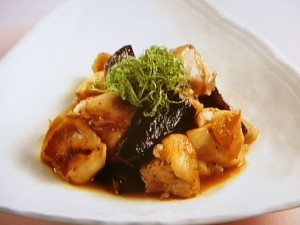 【上沼恵美子のおしゃべりクッキング】鶏とナスの梅照り焼きのレシピ・上沼恵美子・岡本健二