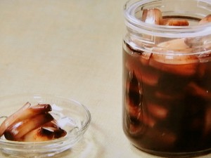 【きょうの料理】らっきょうの赤ワイン漬けのレシピ・松田美智子