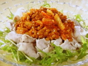 【きょうの料理ビギナーズ】納豆キムチ冷しゃぶのレシピ・河野雅子