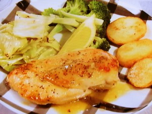【きょうの料理】チキンのレモンバターソテーのレシピ・栗原はるみ