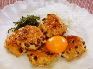 【おかずのクッキング】小豆つくねのレシピ・鈴木薫