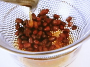 小豆と豚バラの炊き込みご飯