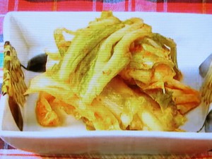 【男子ごはん】キャベツのピリ辛浅漬けのレシピ・国分太一・栗原心平
