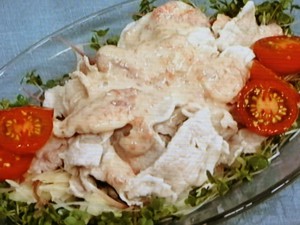 【きょうの料理】冷しゃぶのレシピ・ほりえさわこ
