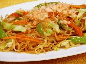 【ノンストップ】俺流！ダイエット♪しらたきソース焼きそばのレシピ・三ツ星シュフの食ナビ