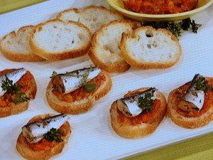 【きょうの料理】オイルサーディン缶のオープンサンドのレシピ・白井操