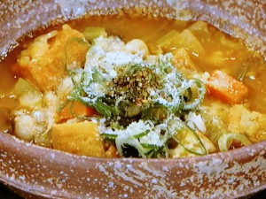 【あさイチ】厚揚げのミネストローネのレシピ・笹島保弘・解決！ごはん