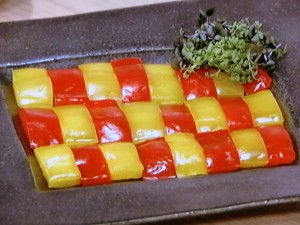 【きょうの料理】パプリカの昆布じめのレシピ・谷島せい子