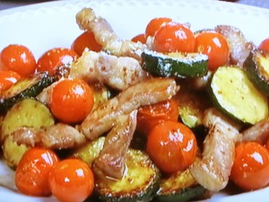 【キューピー３分クッキング】豚肉とズッキーニのマスタード炒めのレシピ・小林まさみ