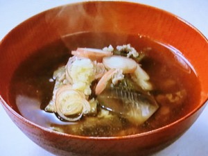 【きょうの料理】あじのすり流し汁のレシピ・栗原はるみ