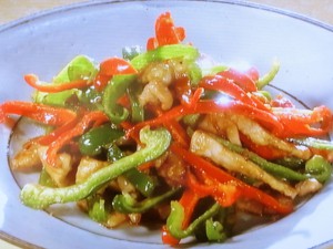 【きょうの料理ビギナーズ】ピーマンと豚肉のにんにくみそ炒めのレシピ・河野雅子