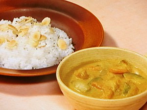 【きょうの料理】シーフードとアボカドの豆乳カレーのレシピ・堀江ひろ子