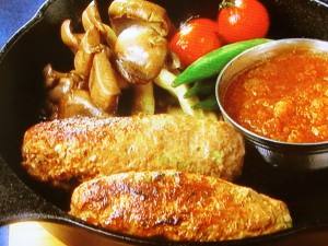【男子ごはん】新ごぼうのロールハンバーグのレシピ・国分太一・栗原心平