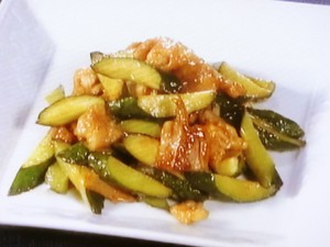 【きょうの料理ビギナーズ】きゅうりと豚肉の甘酢炒めのレシピ・河野雅子