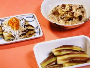 【きょうの料理】レンジなすのレシピ・藤野嘉子