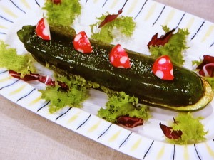 【平野レミの早わざレシピ】ズッキーニの丸ごとステーキのレシピ・平野レミ