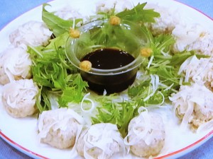 【平野レミの早わざレシピ】ふわふわ豚チンシューマイのレシピ・平野レミ
