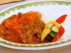 【平野レミの早わざレシピ】水なし特急トマトカレーのレシピ・平野レミ