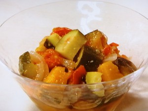 【きょうの料理】レンジラタトゥイユのレシピ・小林まさみ