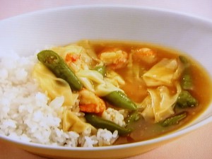 【上沼恵美子のおしゃべりクッキング】海老のつるつるカレーのレシピ・上沼恵美子・小池浩司