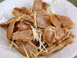 【きょうの料理】砂肝のしょうがあえのレシピ・程一彦