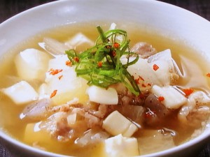 【きょうの料理】いかの滋養スープのレシピ・大原千鶴