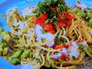 【男子ごはん】韓国風！冷製ごまじそパスタのレシピ・コウケンテツ・国分太一・栗原心平
