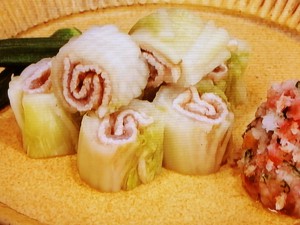 【ノンストップ】漬け物de豚しゃぶロールのレシピ・盛山貴行・行列シェフのまかない・家ごはん