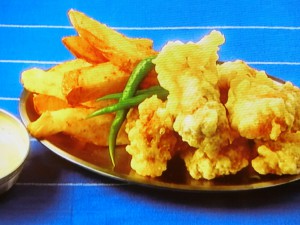 【男子ごはん】スパイシーフィッシュ＆チップスのレシピ・国分太一・栗原心平