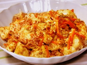 【きょうの料理】彩りいり豆腐のレシピ・夏梅美智子